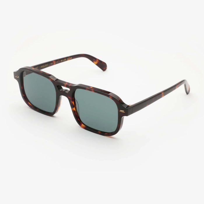 Gast Dol DL02 Classic Havana Marrone Acetate Occhiali Da Sole