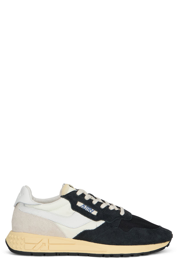 Sneakers Reelwind Black Suede Nylon Trainers
