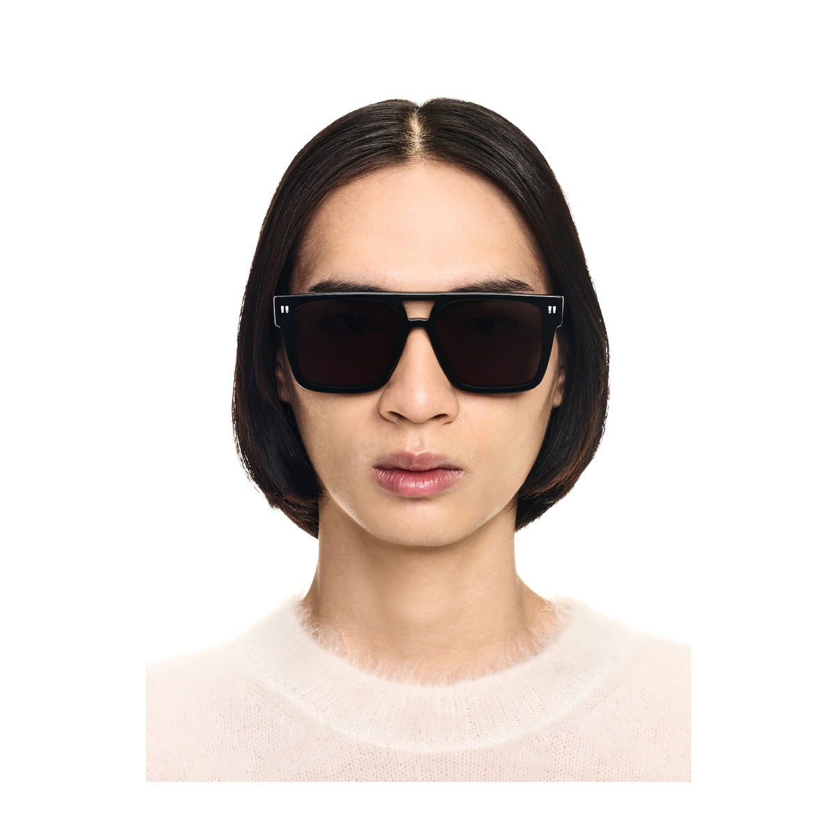 Off White OERI133 SPRINGFIELD 1007 Black Dark Grey Nero Acetate Occhiali Da Sole