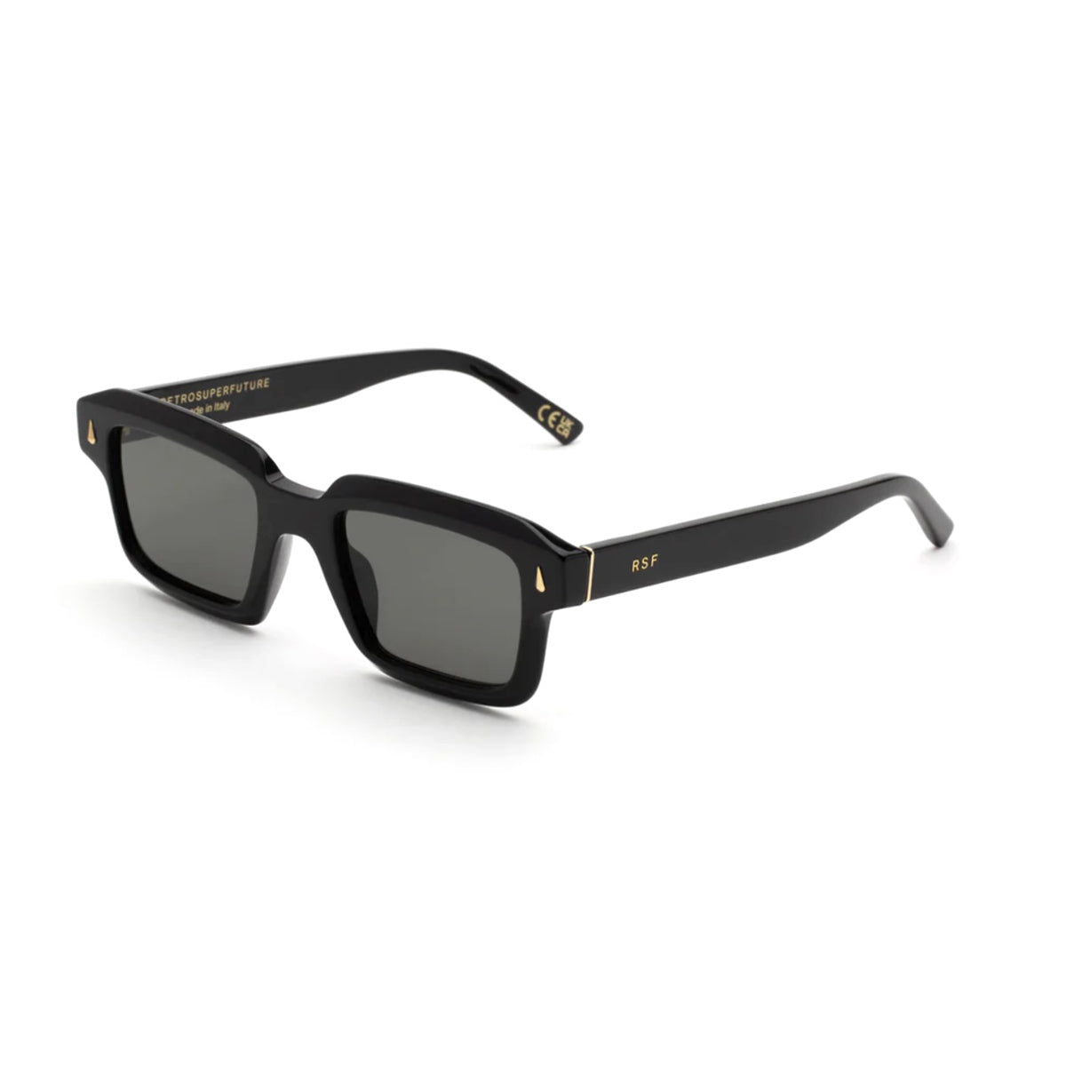 GIARDINO Black Nero Acetate Occhiali Sole