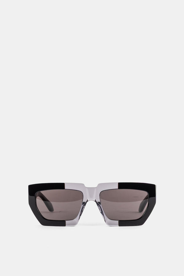 Maison AlaïA AA0102S-001 Lacquered black acetate sunglasses in black