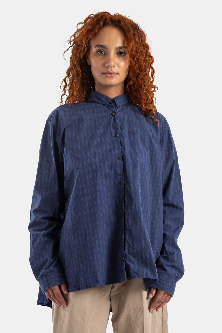 Loose Tyrol Shirt Blue