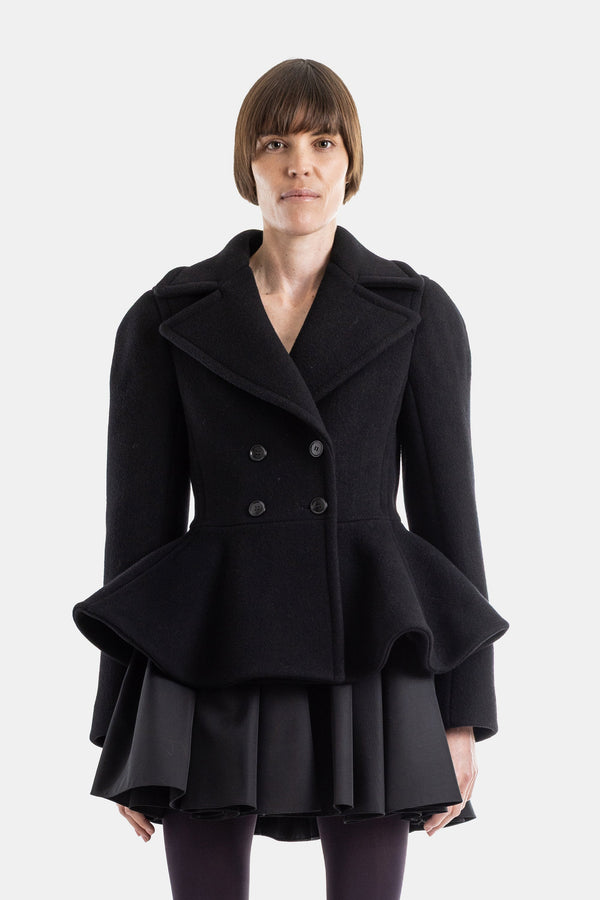 Maison AlaïA Tweed jacket in black