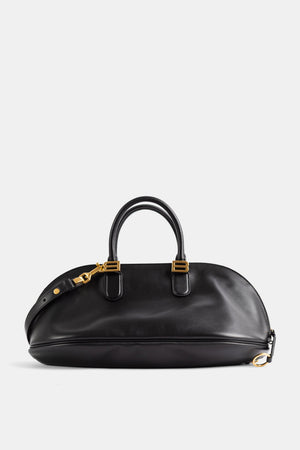 Balenciaga Smooth calfskin shoulder bag in black
