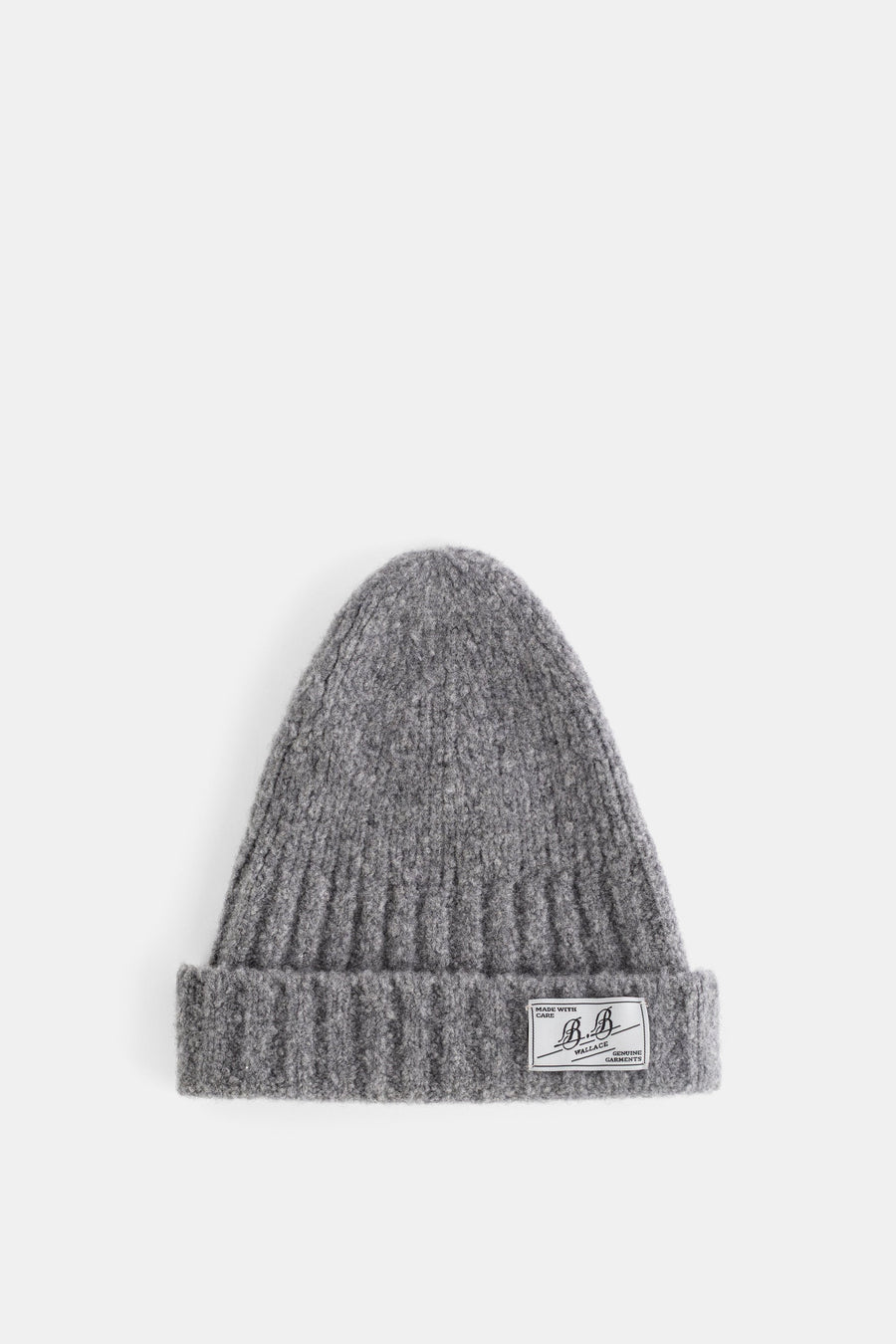 Bb Wallace A0011 Wool beanie in gray