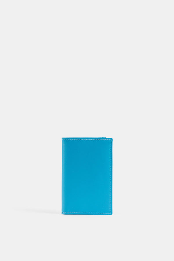 Comme Des GarçOns Wallet Cowhide leather wallet in blue