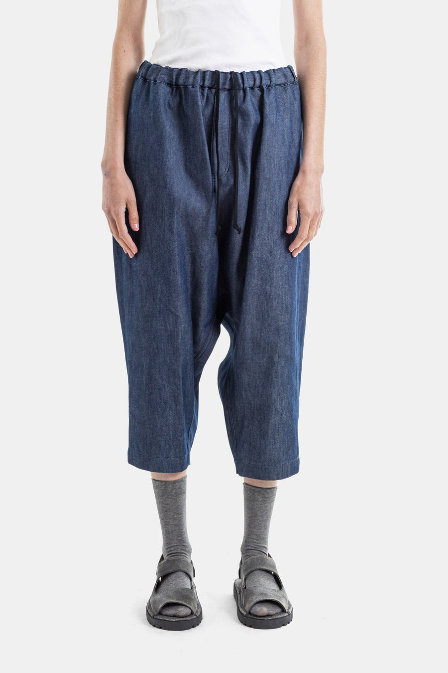 Comme des Garçons Denim trousers in blue