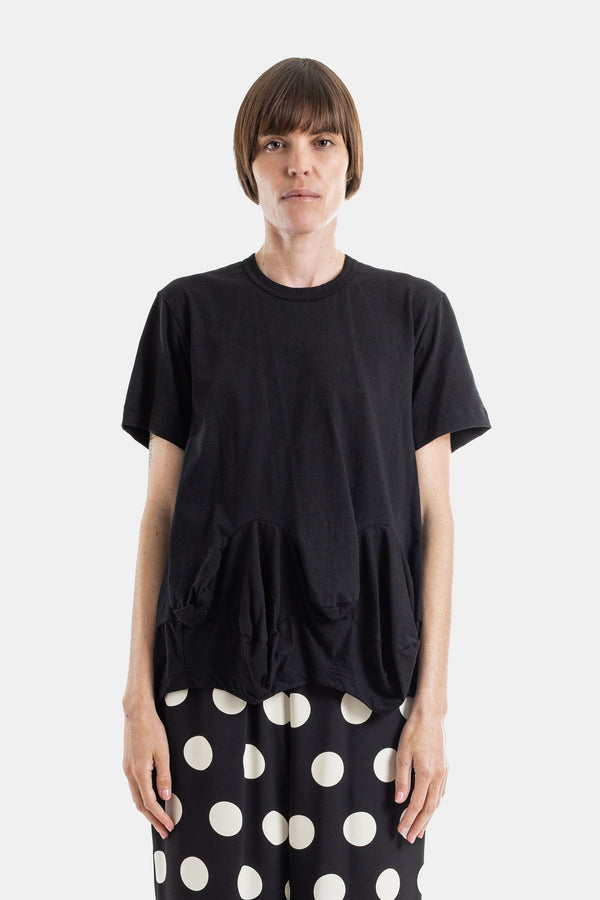 Comme des Garçons Cotton t-shirt in black