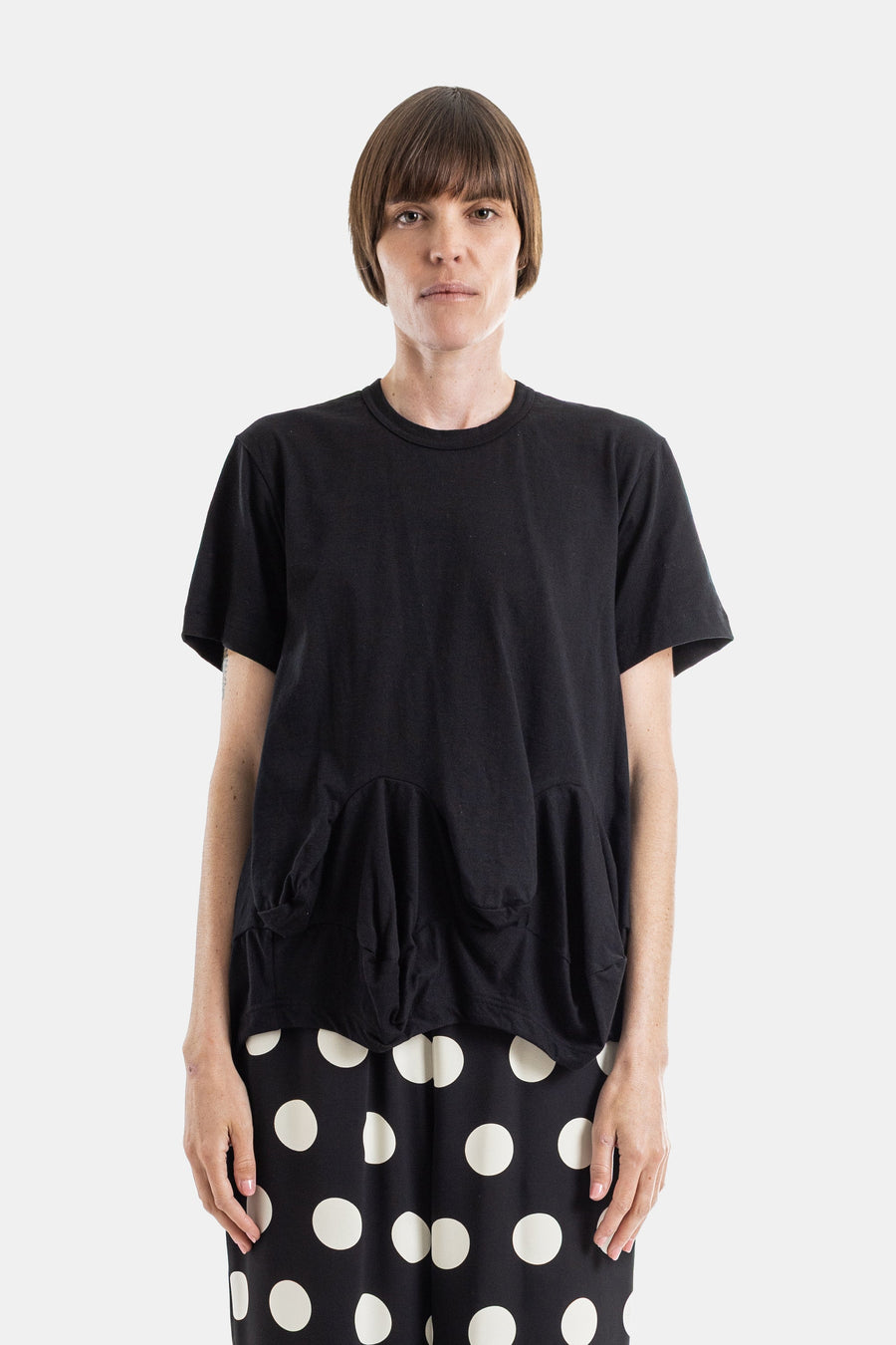 Comme des Garçons Cotton t-shirt in black