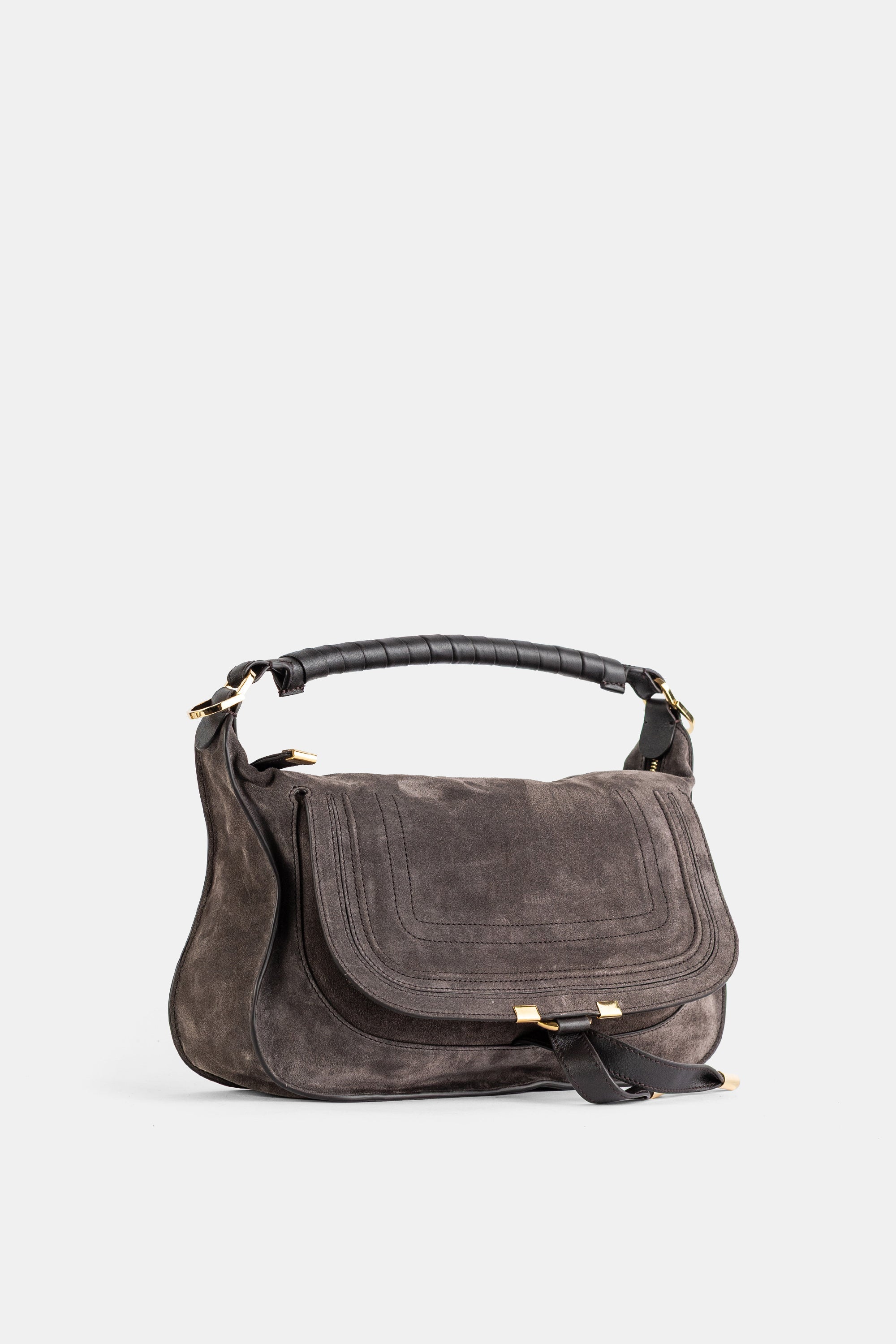 Marcie Hobo Bag Kohl Brown Marron Sacs À Main
