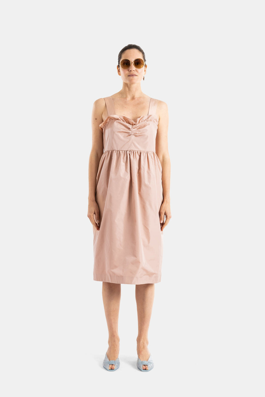 Chloé Silk blend dress in pink