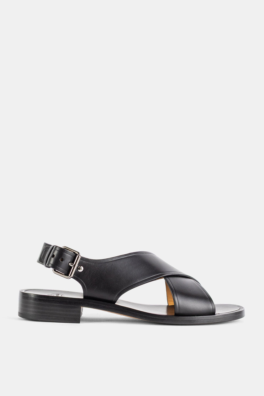 Church'S Prestige calfskin leather sandal in black
