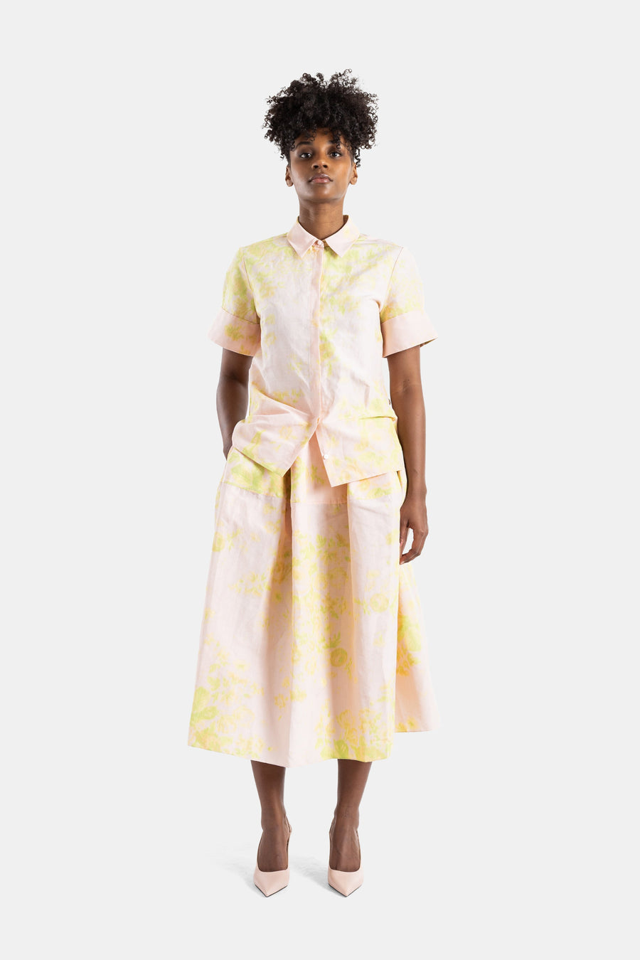 Erdem Cotton shirt in pink