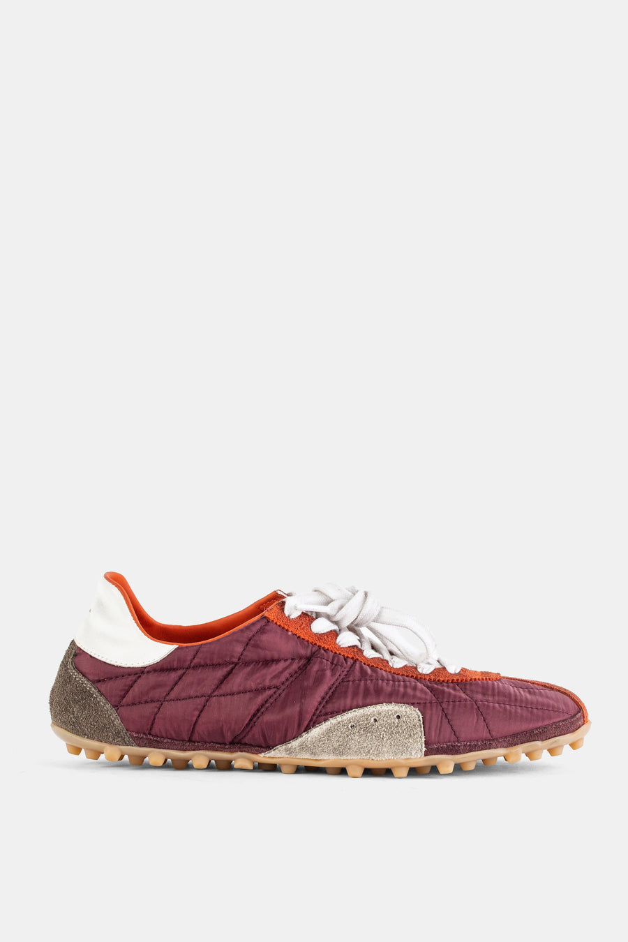 Maison Margiela Quilted nylon sneaker in red