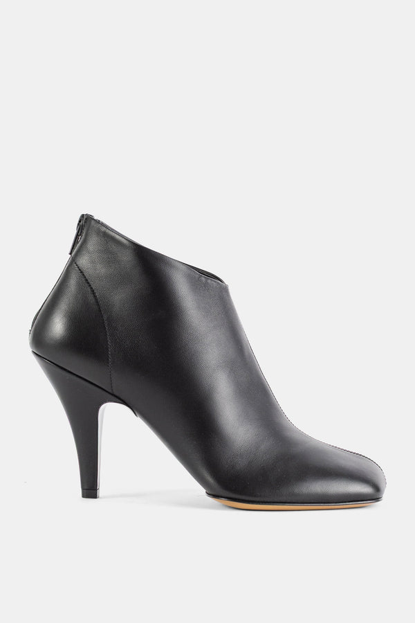 Phoebe Philo Lambskin leather ankle boot in black