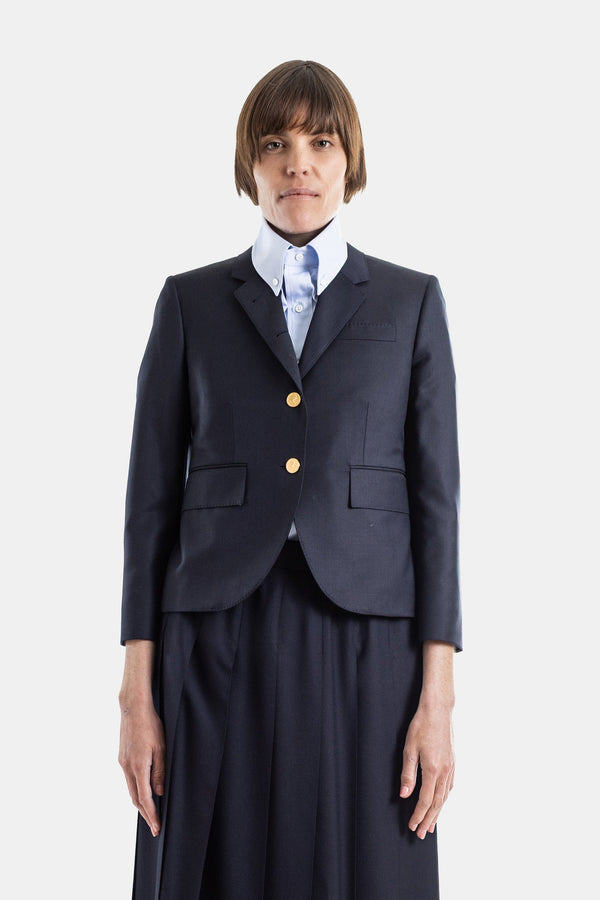 Thom Browne Wool twill blazer in navy