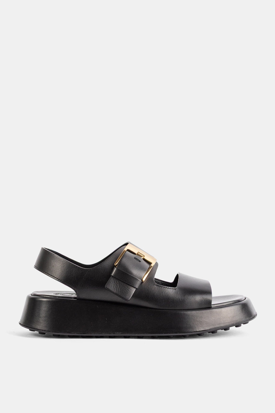Tod's Nappa leather sandal in black