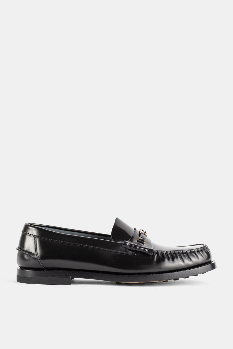 Tod's Polished leather loafer in black