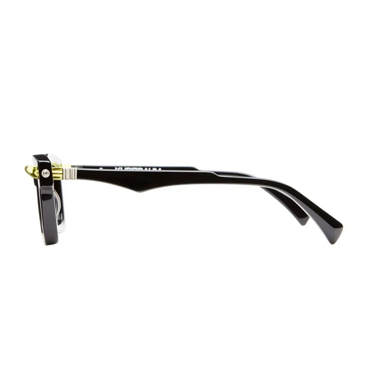 Kuboraum Maske Q2 BSY Black Shine Nero Acetato Mazzucchelli Occhiali Da Sole