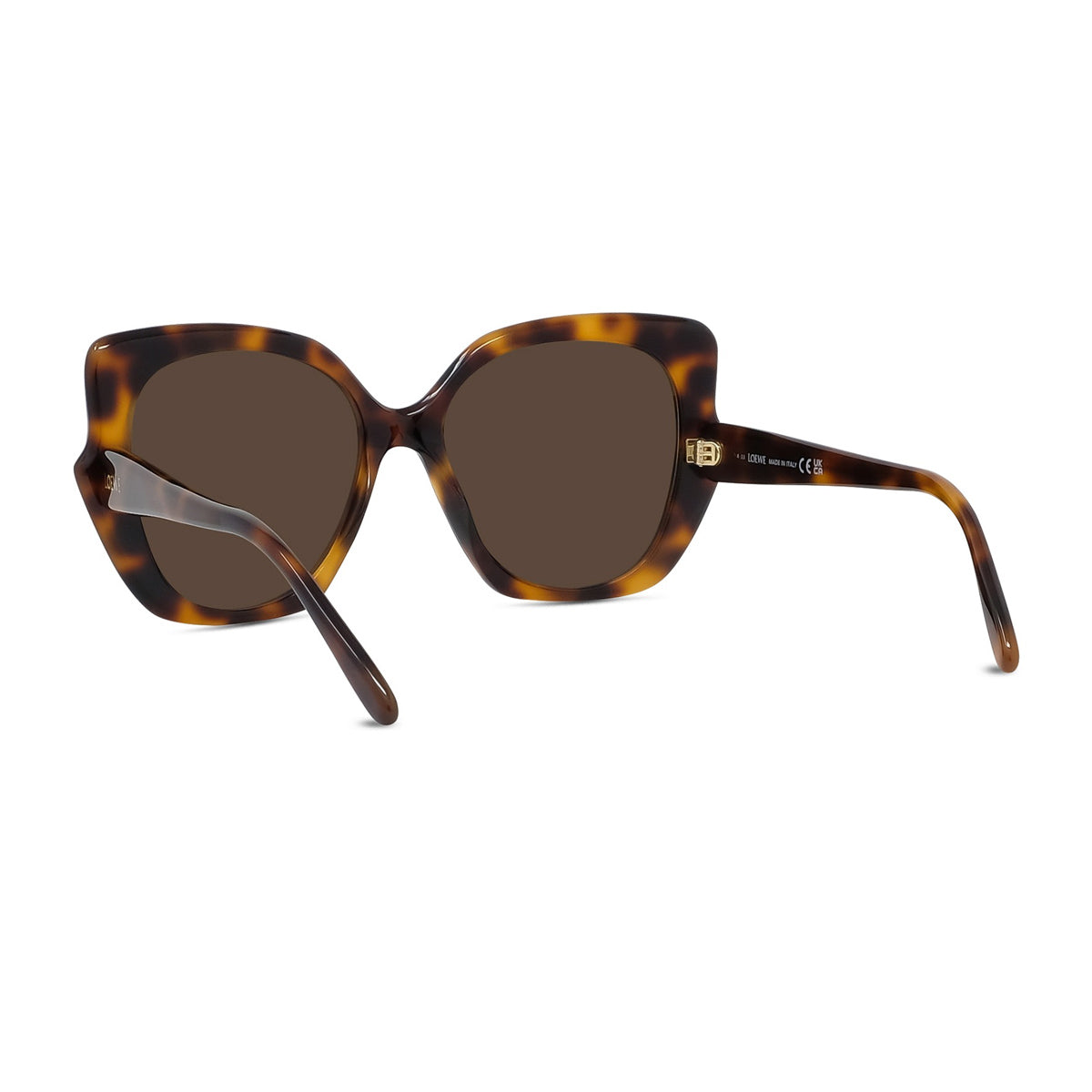 Loewe LW40133I Slim 52E Havana Marrone Acetate Occhiali Da Sole