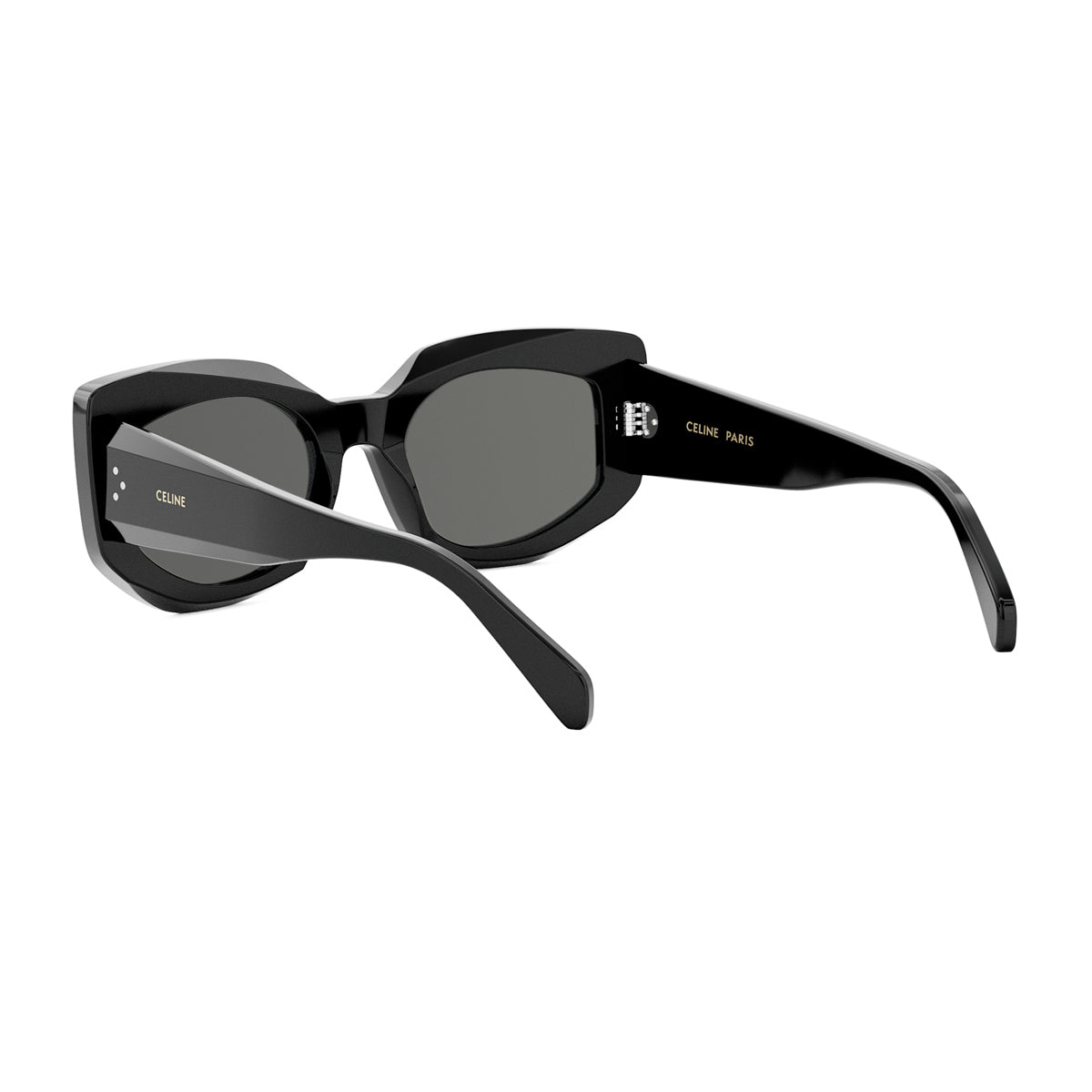 Celine CL40277I 3 Dots 01A Black Nero Acetate Occhiali Da Sole
