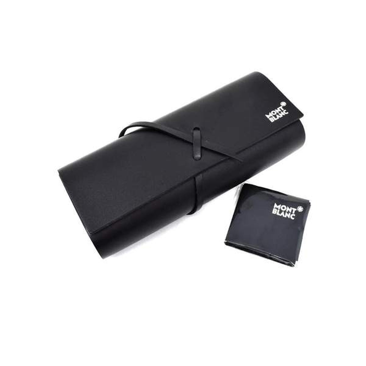 Montblanc MB0344S Linea Meisterstück 005 Gold Grey Green Oro Metal Occhiali Da Sole