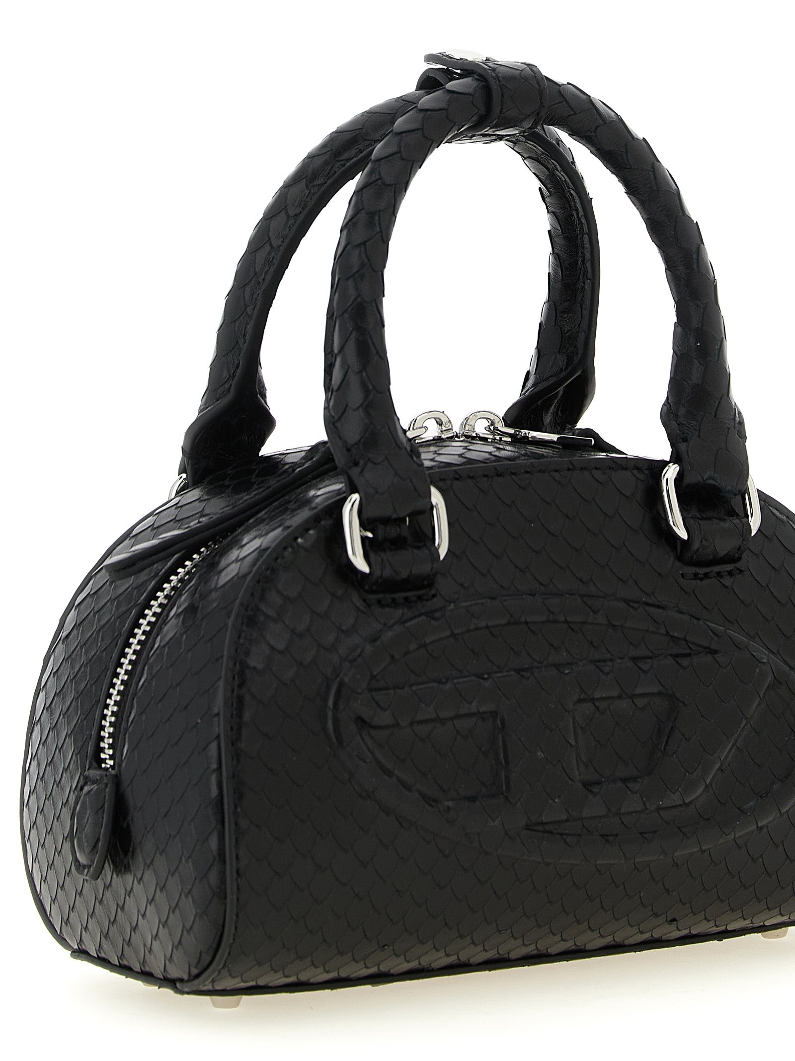 1DR Dome mini crossbody bag Black Pmu