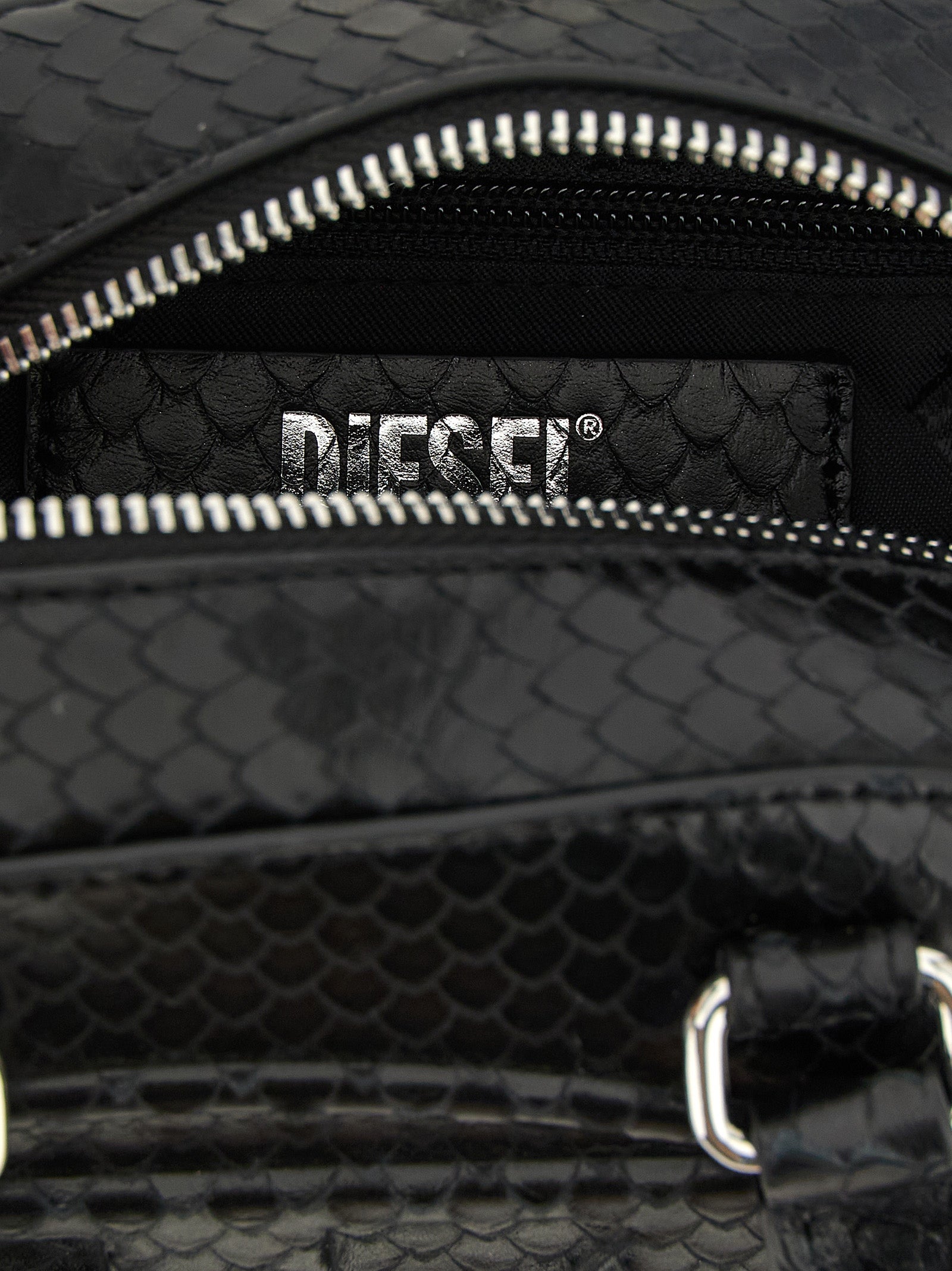 1DR Dome mini crossbody bag Black Pmu