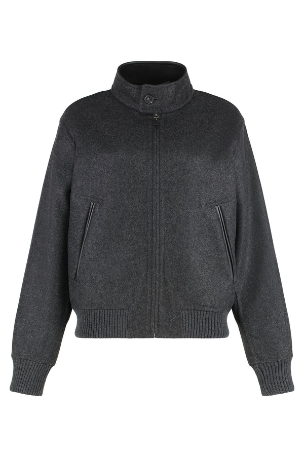 Bomber Jacket Cashmere Grey Main