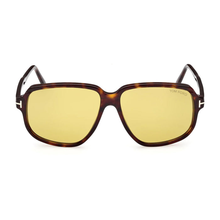 FT1024 52E Marrone Acetate Occhiali Sole