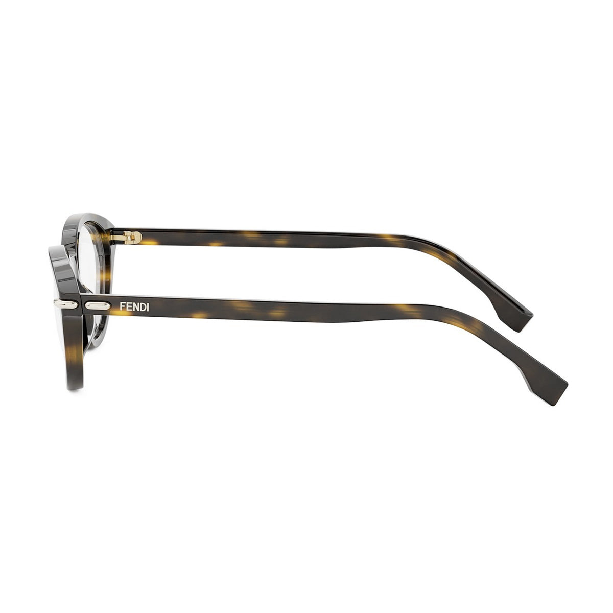 Fendi FE50126I Selleria 052 Havana Marrone Acetate Occhiali Da Vista