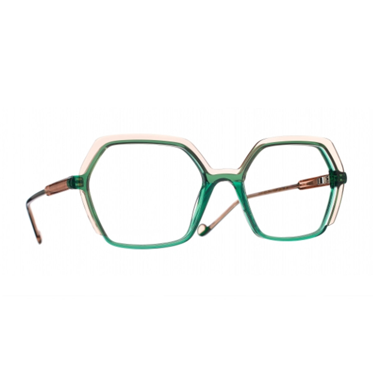 Mini Edith Verde Celluloid Occhiali Vista