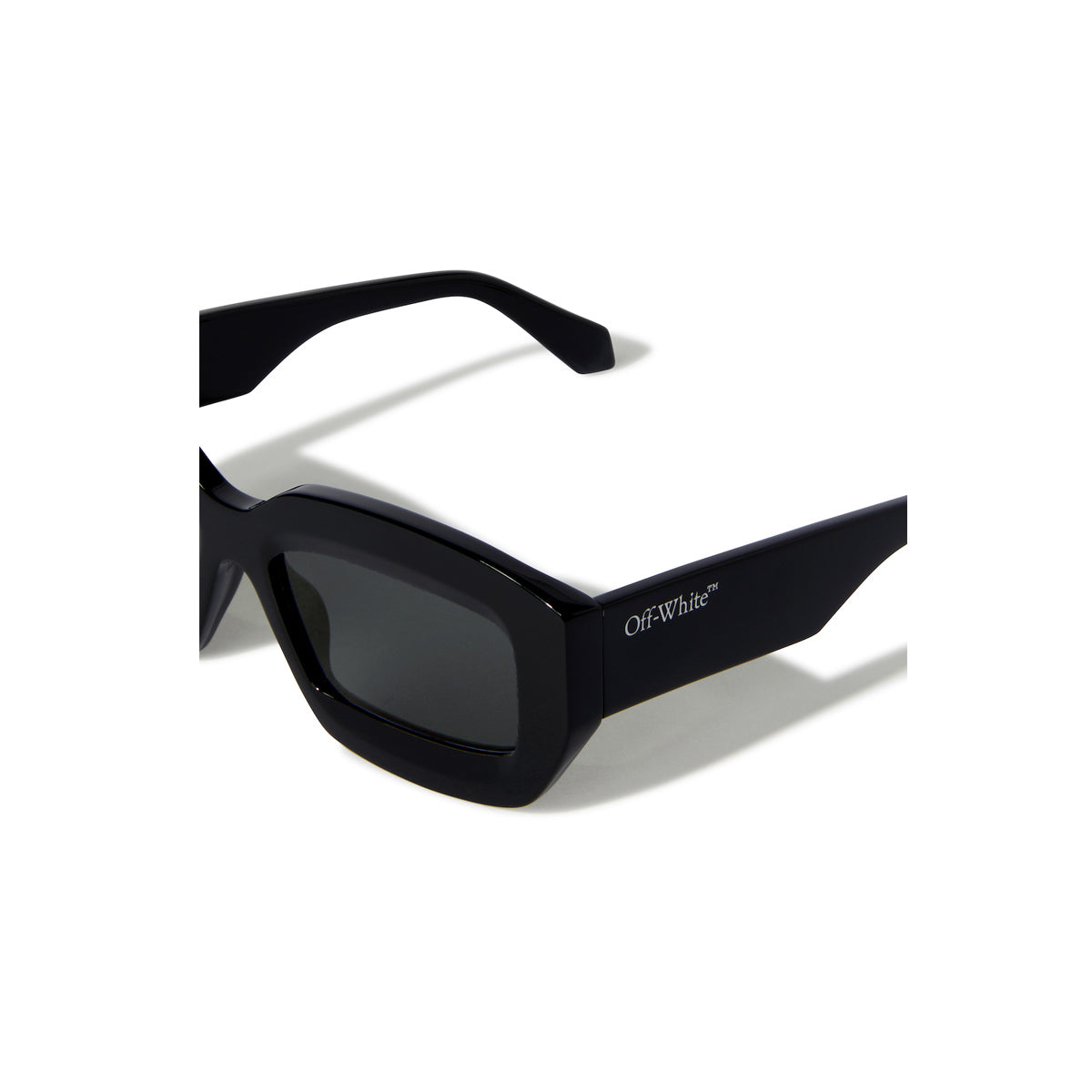 Off White OERI138 CHARLOTTE 1007 Black Dark Grey Nero Acetate Occhiali Da Sole