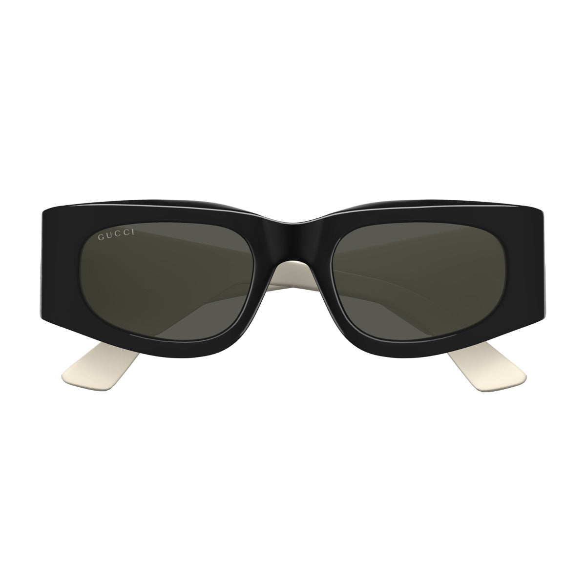 Gucci GG1664S Linea GG Logo 001 Black Ivory Grey Nero Acetate Occhiali Da Sole