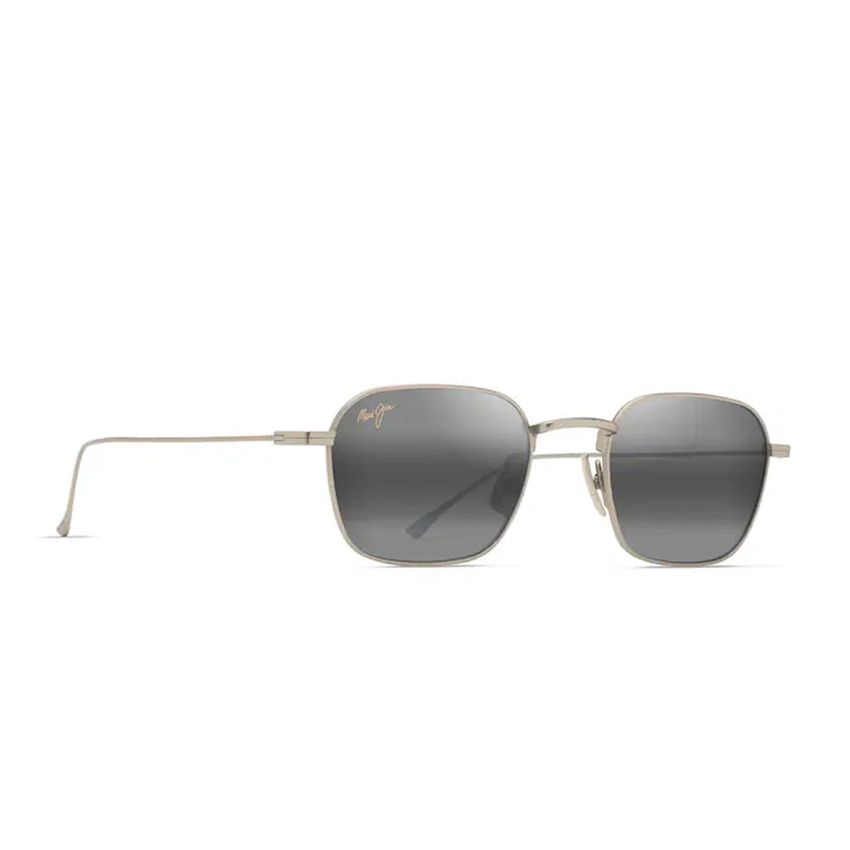 Maui Jim Mekala Oro Chiaro Opaco Titanium Occhiali Da Sole