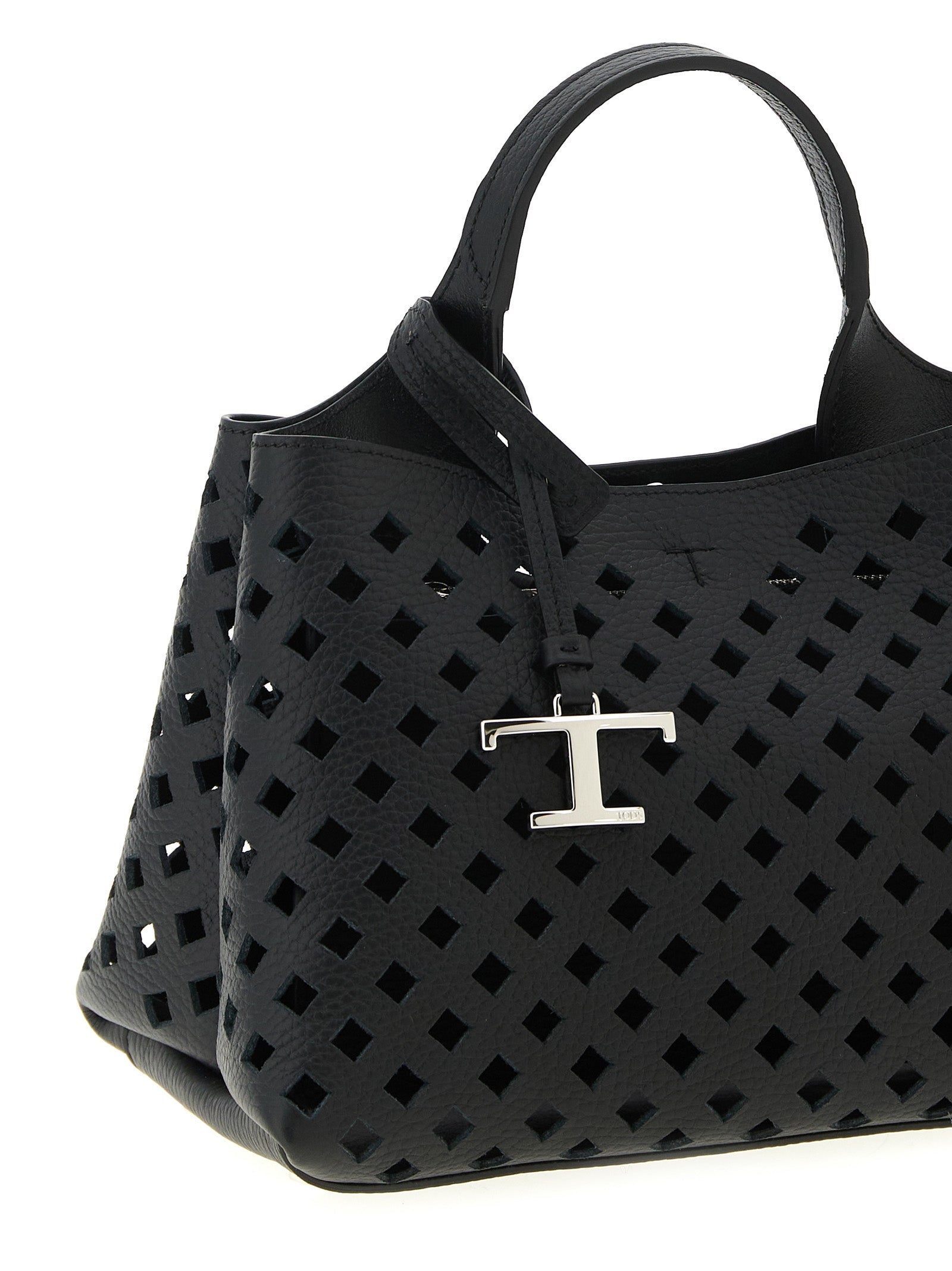 Apa Micro handbag Black Calfskin Leather (bos Taurus) Hand Bags