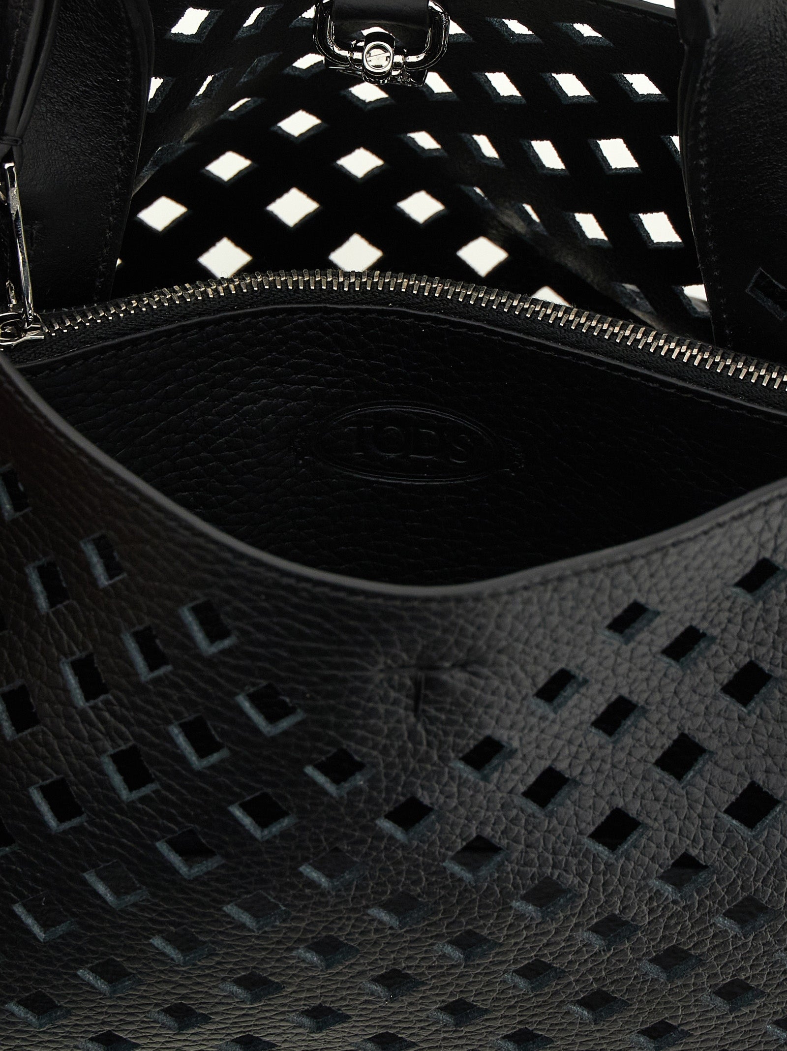 Apa Micro handbag Black Calfskin Leather (bos Taurus) Hand Bags