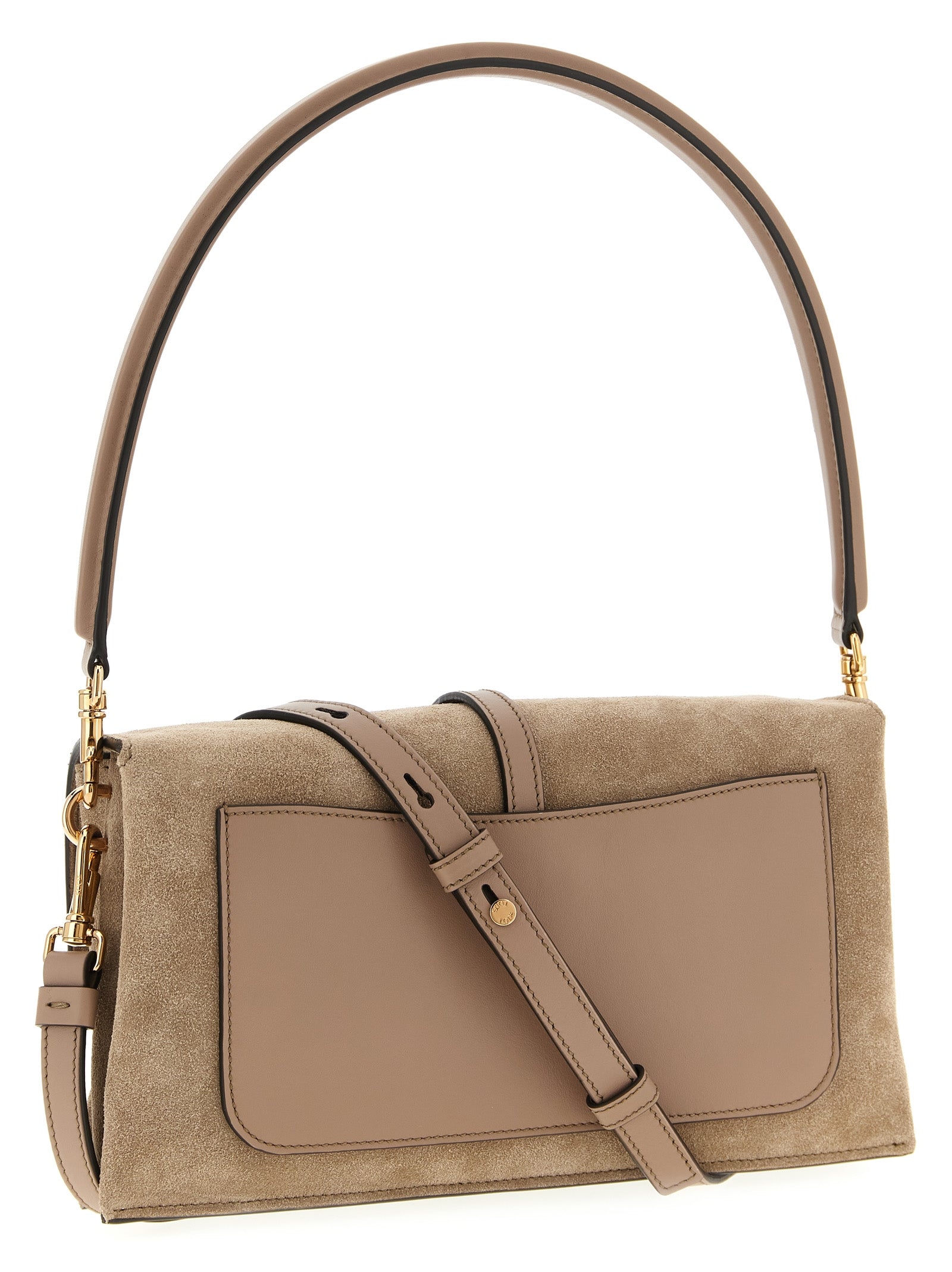 Tse Tracollina mini shoulder bag Beige Calfskin Leather (bos Taurus)