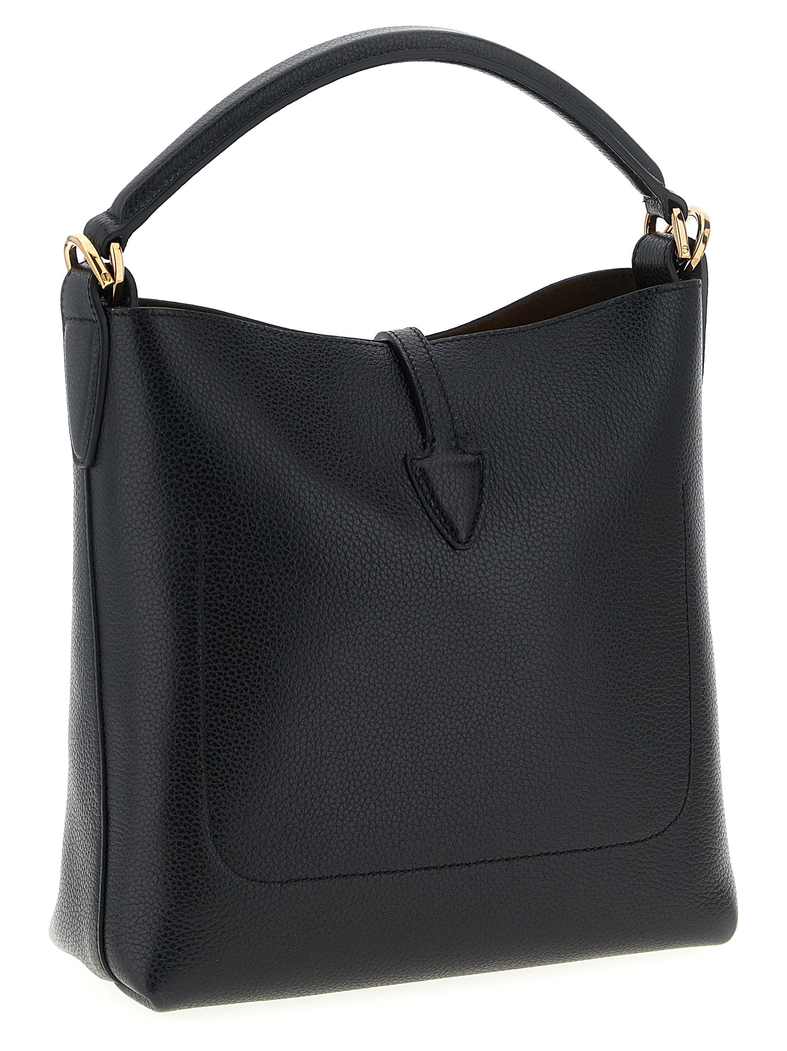 T Timeless mini bucket bag Black Calfskin Leather (bos Taurus) Hand