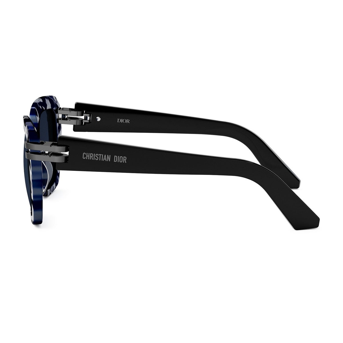 CDior S1I 28B0 Havana Blu Acetate Occhiali Da Sole