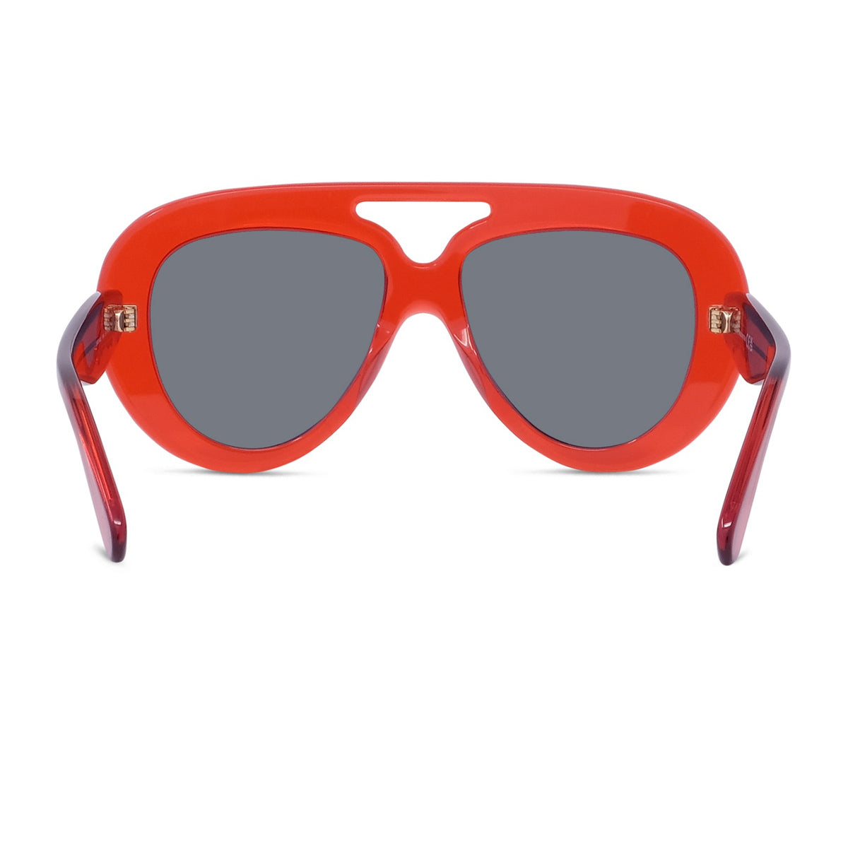 Loewe LW40144U Curvy 66A Rosso Lucido Acetate Occhiali Da Sole