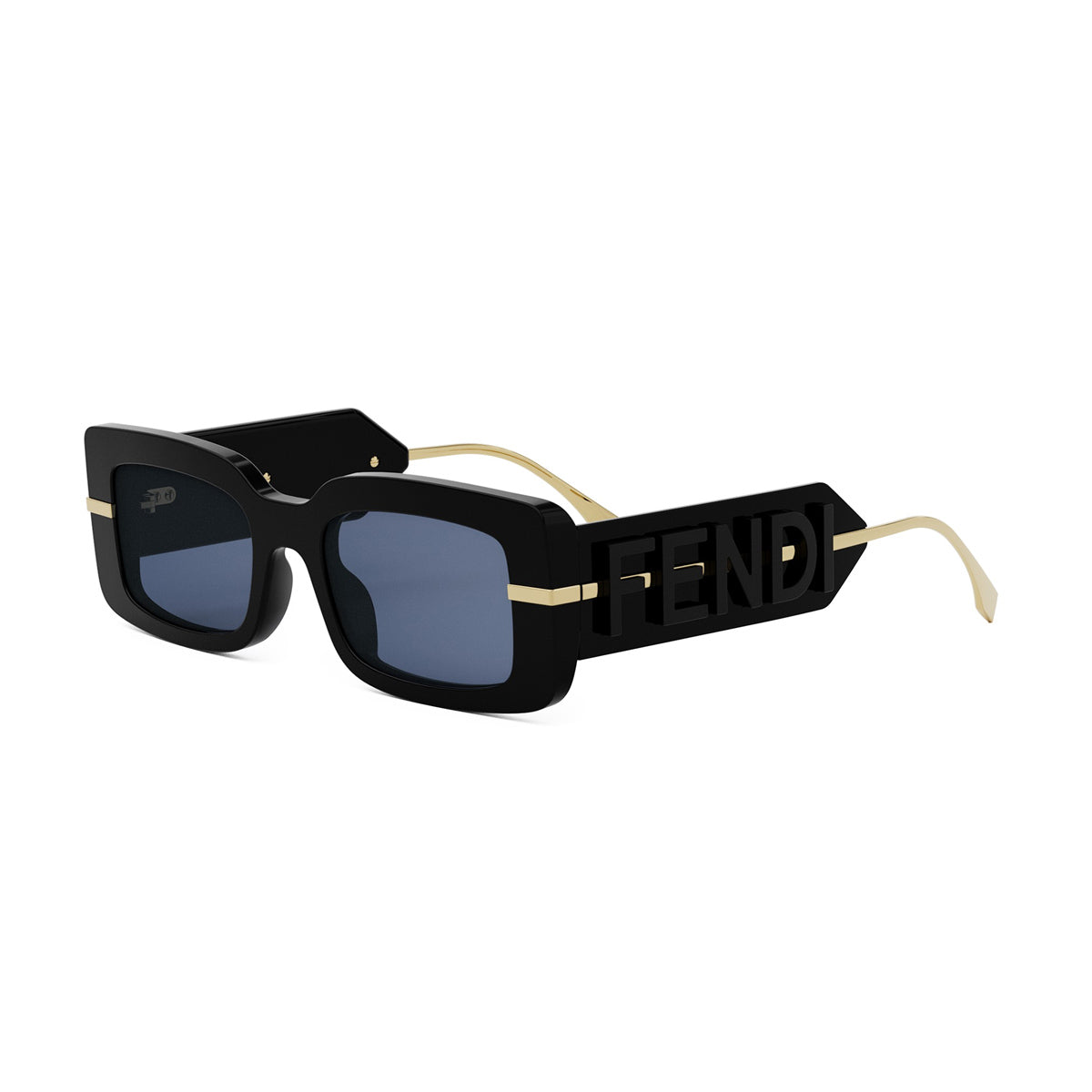 Fendi FE40133I Fendigraphy 01V Nero Acetate Occhiali Da Sole