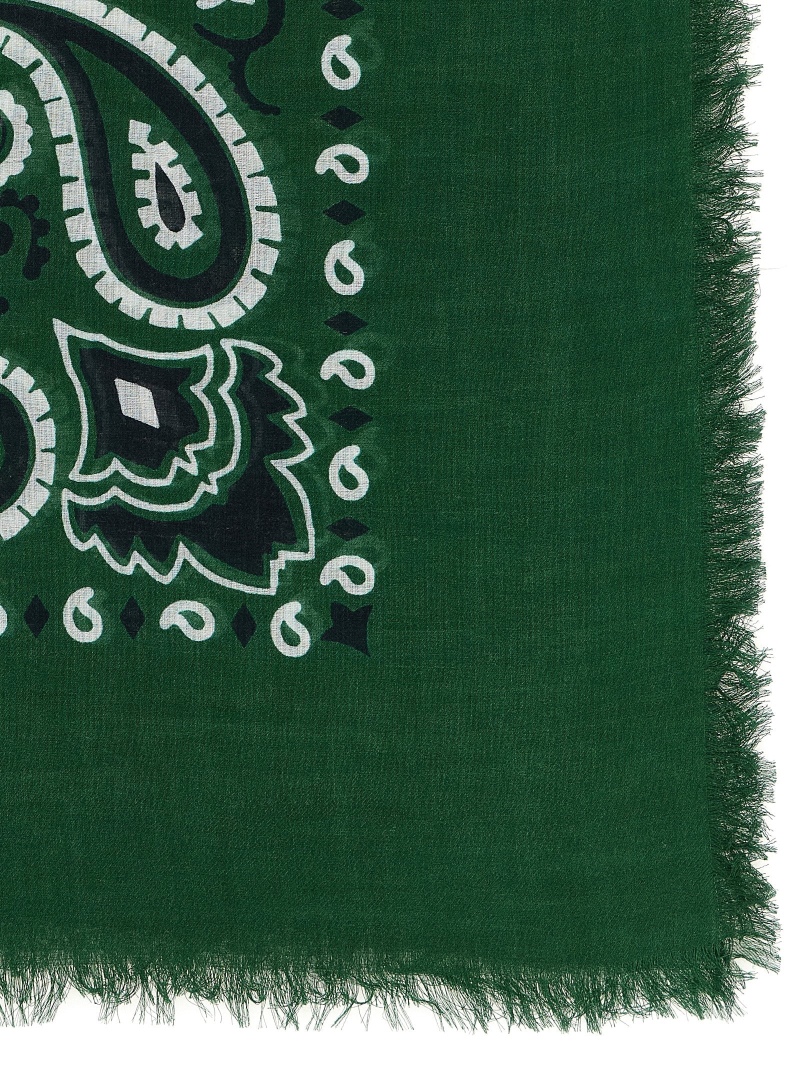 Bandana Stole Green Modal Cachemire Scarves, Foulards