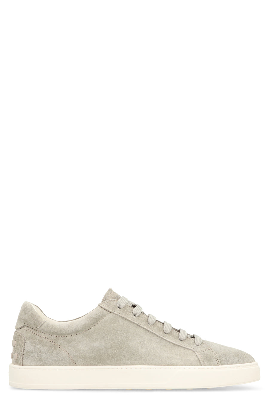 Suede Sneakers Beige Calf Trainers