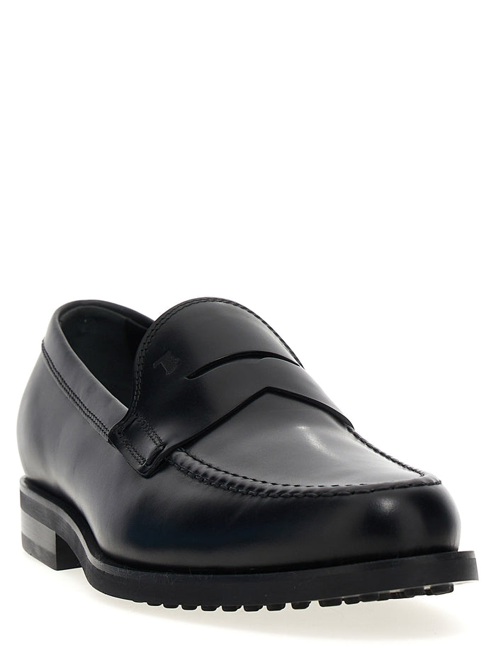 Formale loafers Black Calf Leather (bos Taurus)