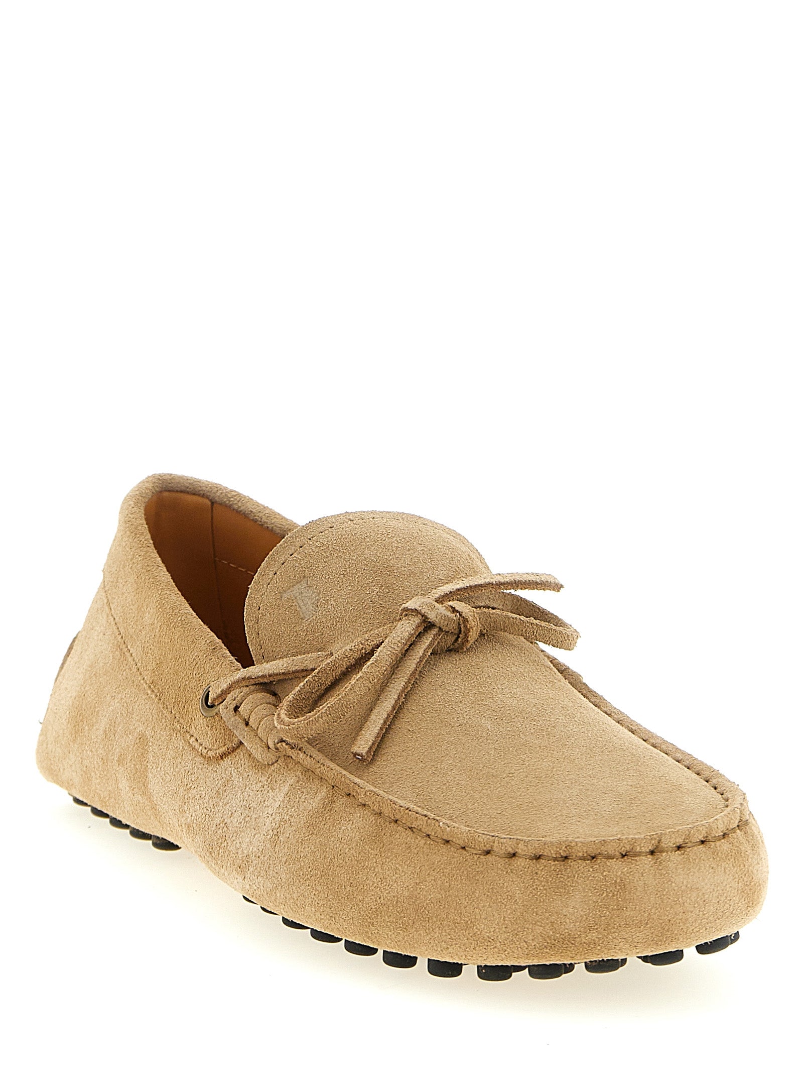 Gommino loafers Beige Calfskin Leather (bos Taurus)