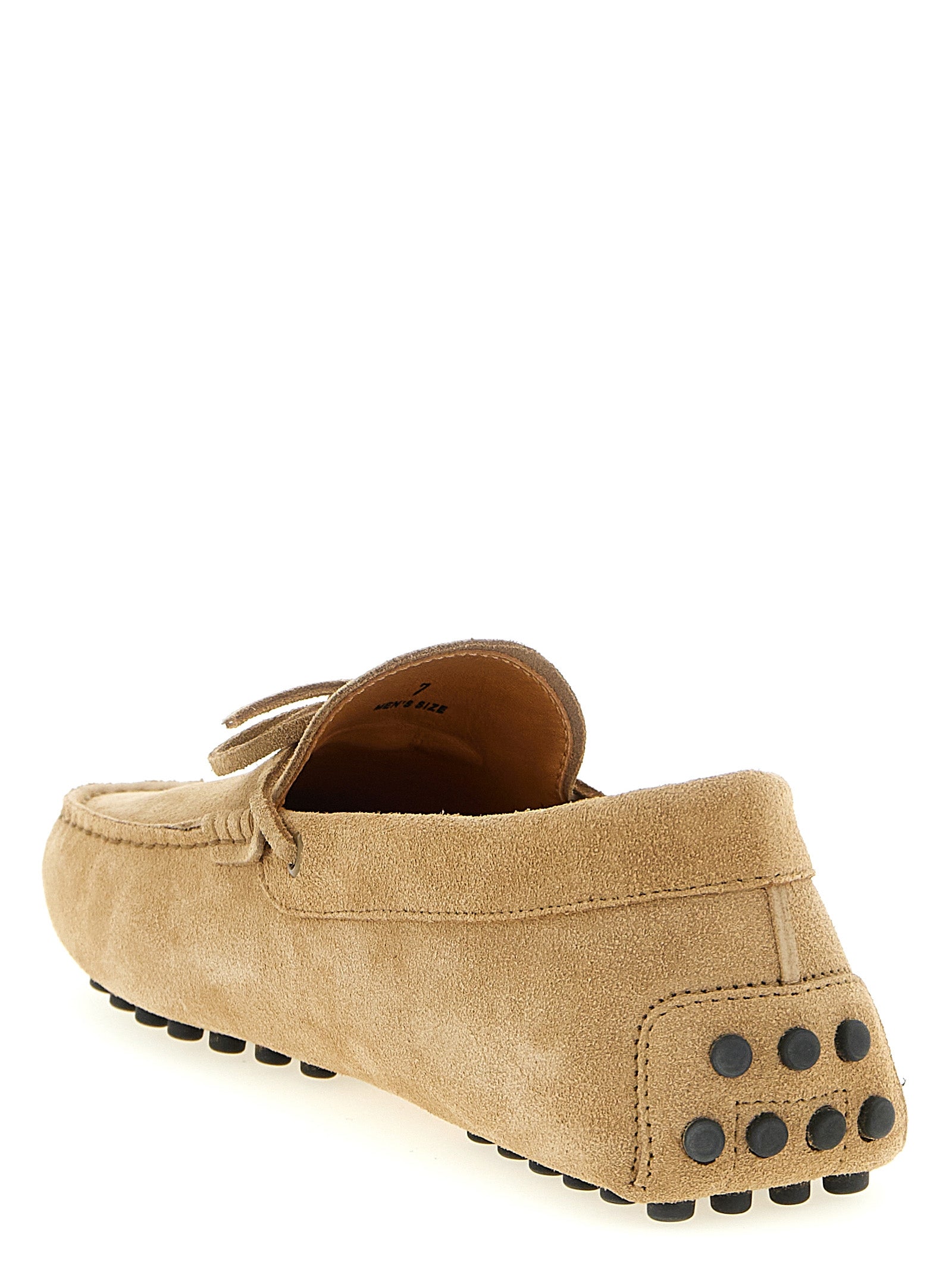 Gommino loafers Beige Calfskin Leather (bos Taurus)