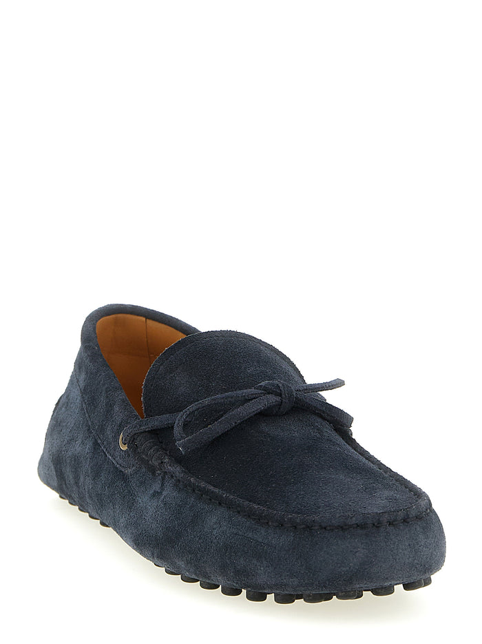 Gommino loafers Blue Calfskin Leather (bos Taurus)