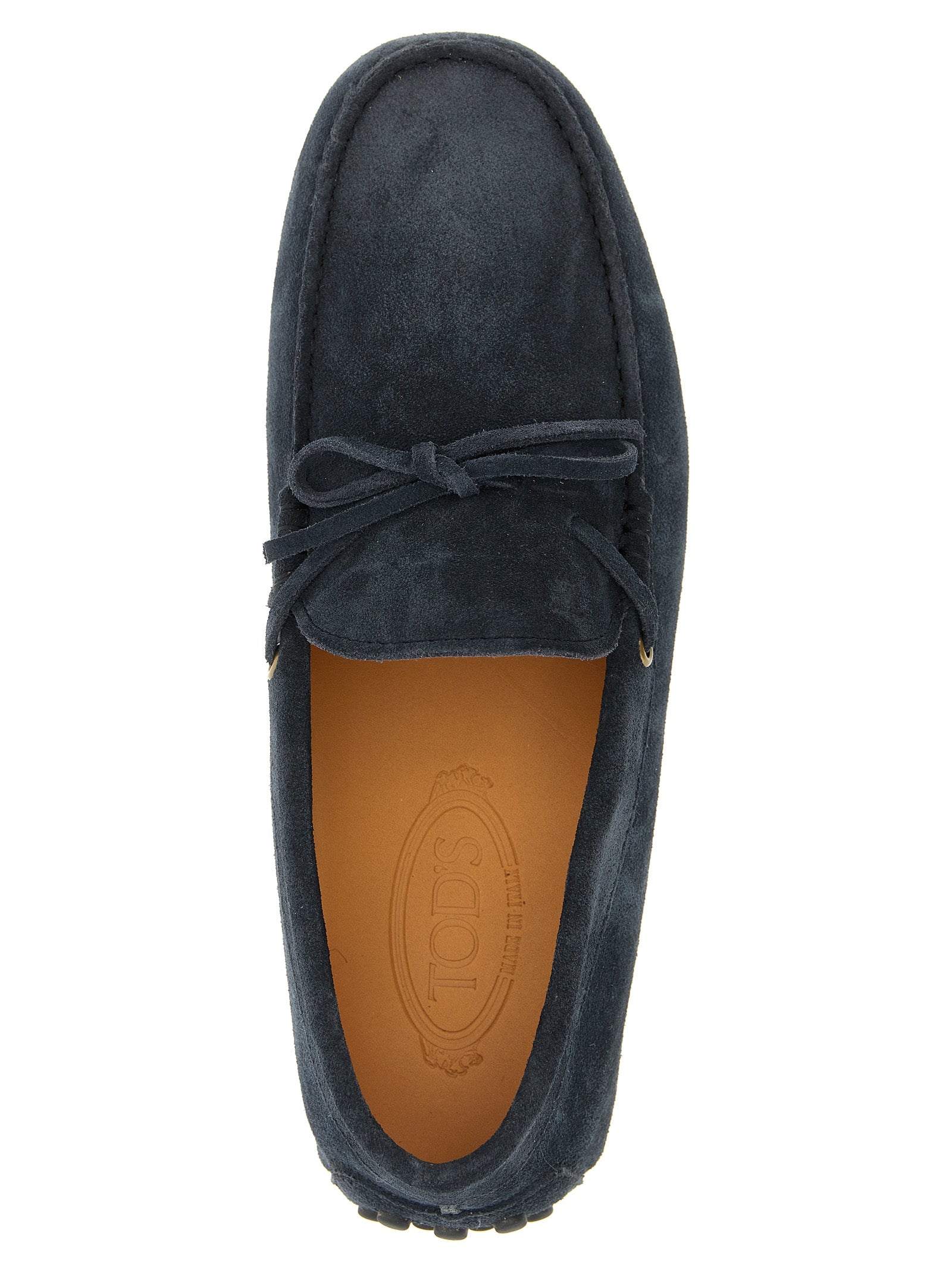 Gommino loafers Blue Calfskin Leather (bos Taurus)