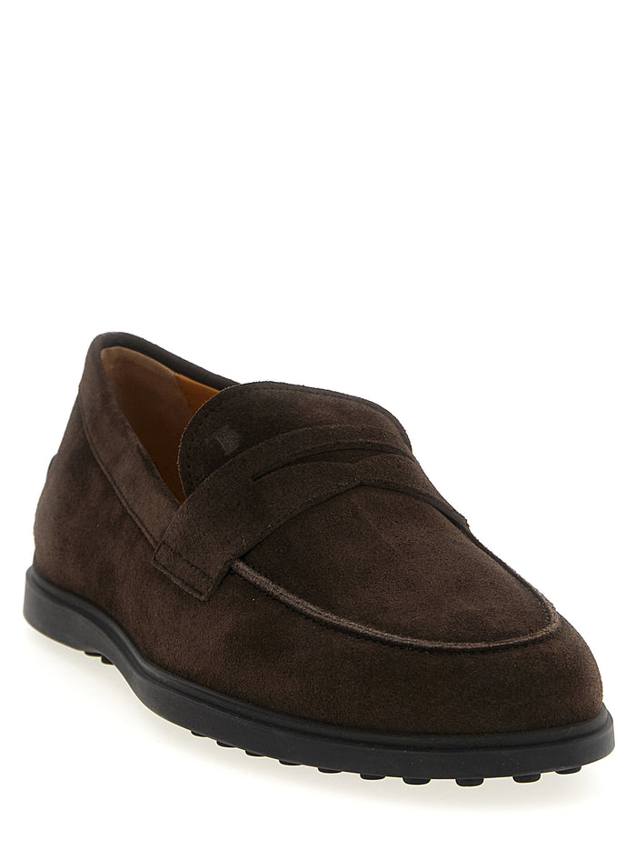 Gomma Loafers Brown Calfskin Leather (bos Taurus)